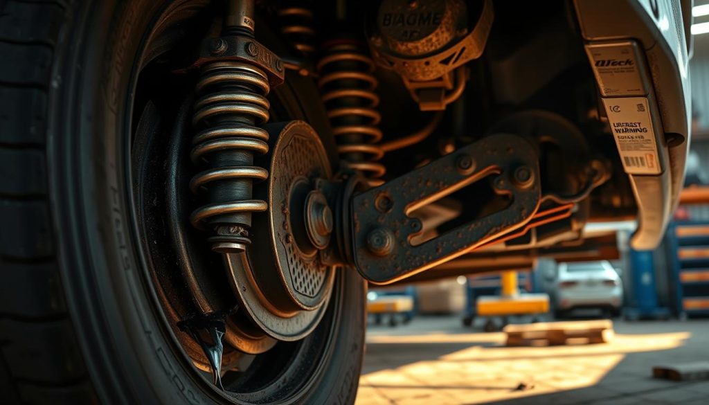 car suspension warning signs