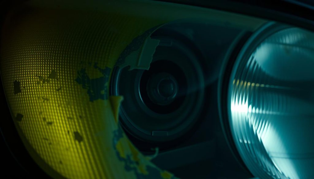 headlight deterioration causes