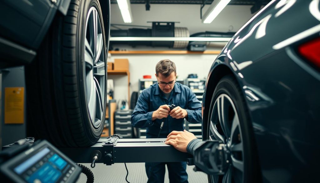 wheel alignment service