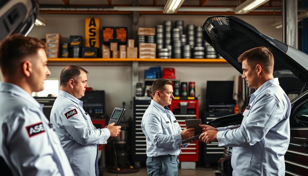 ASE master certified technicians ASE master certified technicians