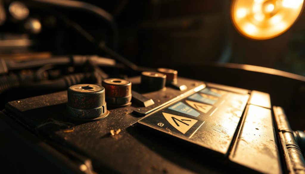 car battery warning signs car battery warning signs