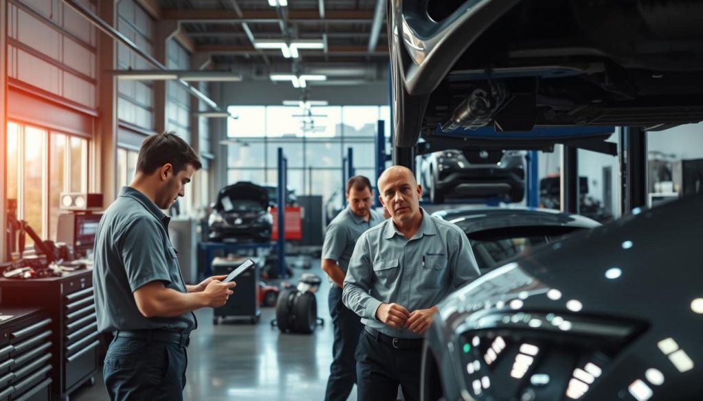 quality automotive service team