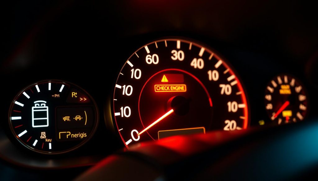 engine warning lights