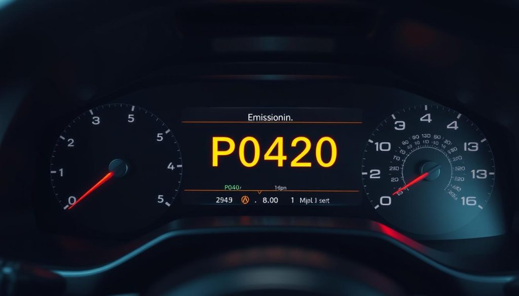 P0420 code emissions monitoring