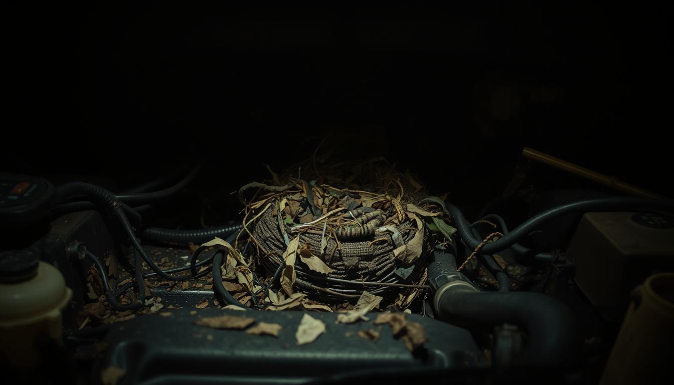 Rodent Damage to Vehicles