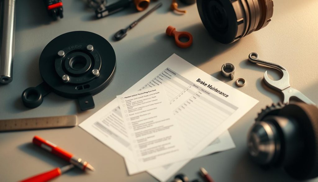 brake maintenance checklist
