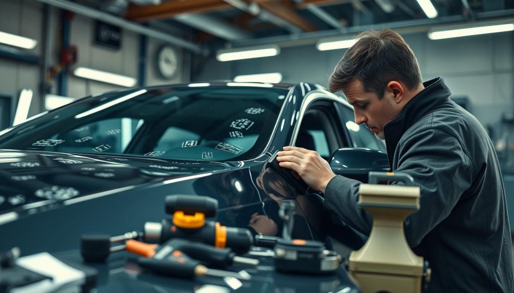 hail damage repair process