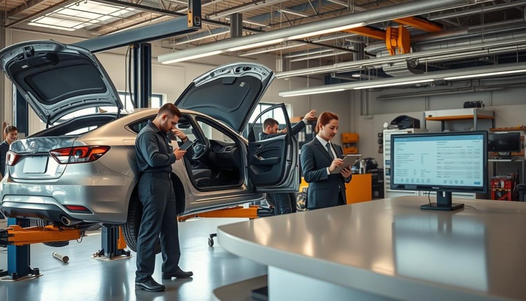 insurance repair process