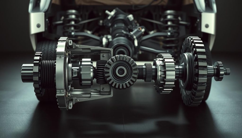 rear differential system