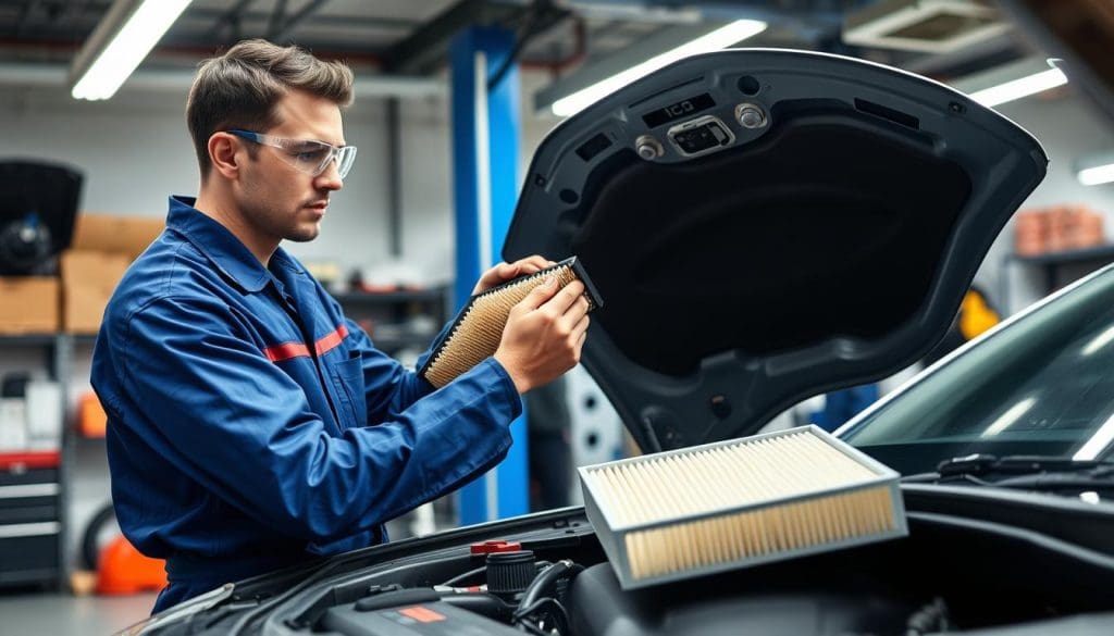 air filter replacement