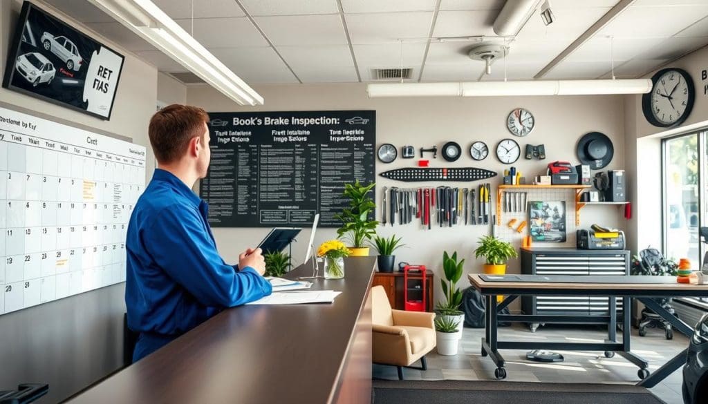 brake inspection appointment