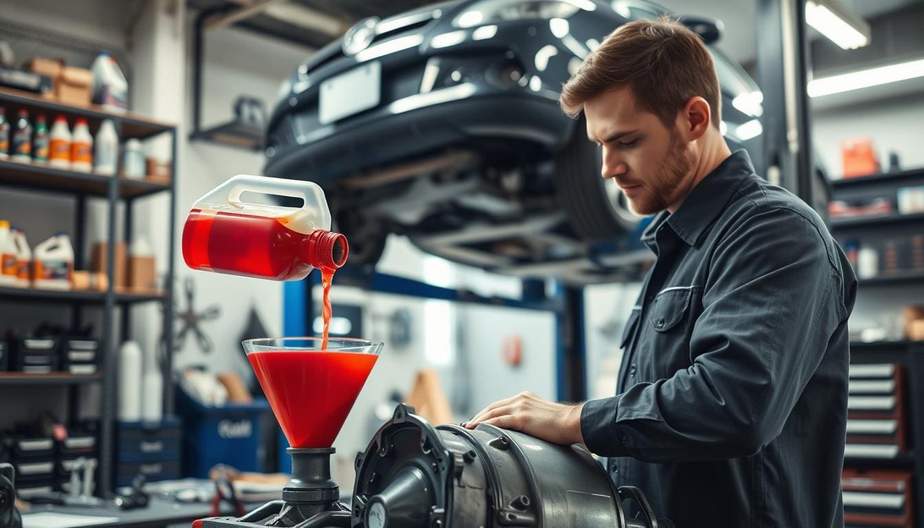 transmission fluid service