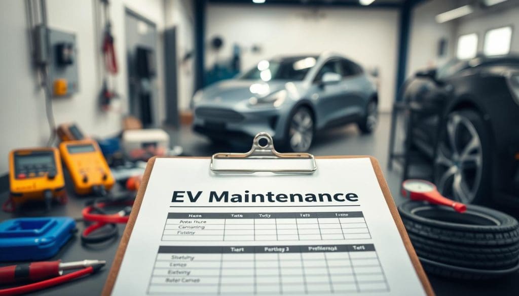 EV maintenance schedule