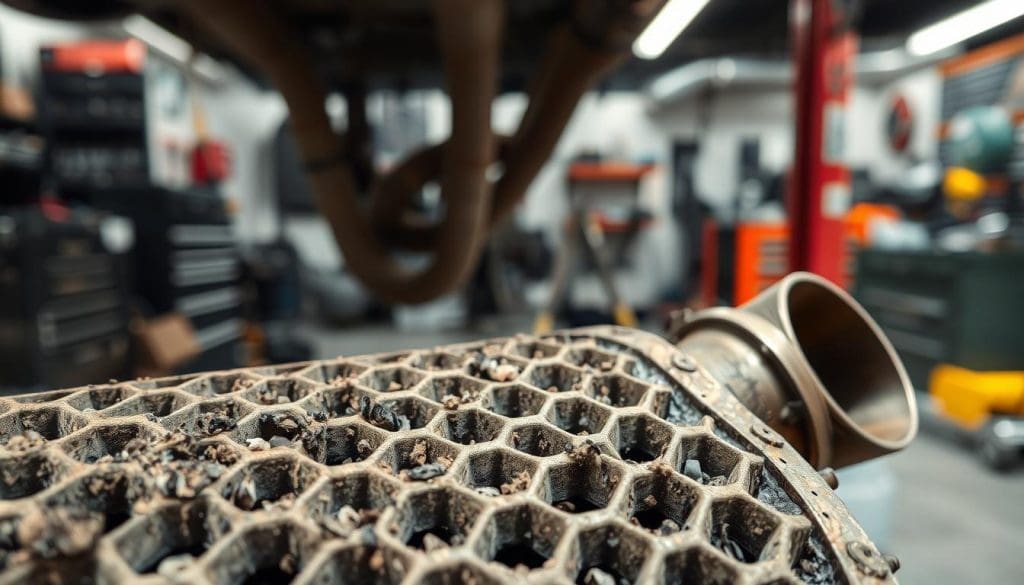 clogged catalytic converter