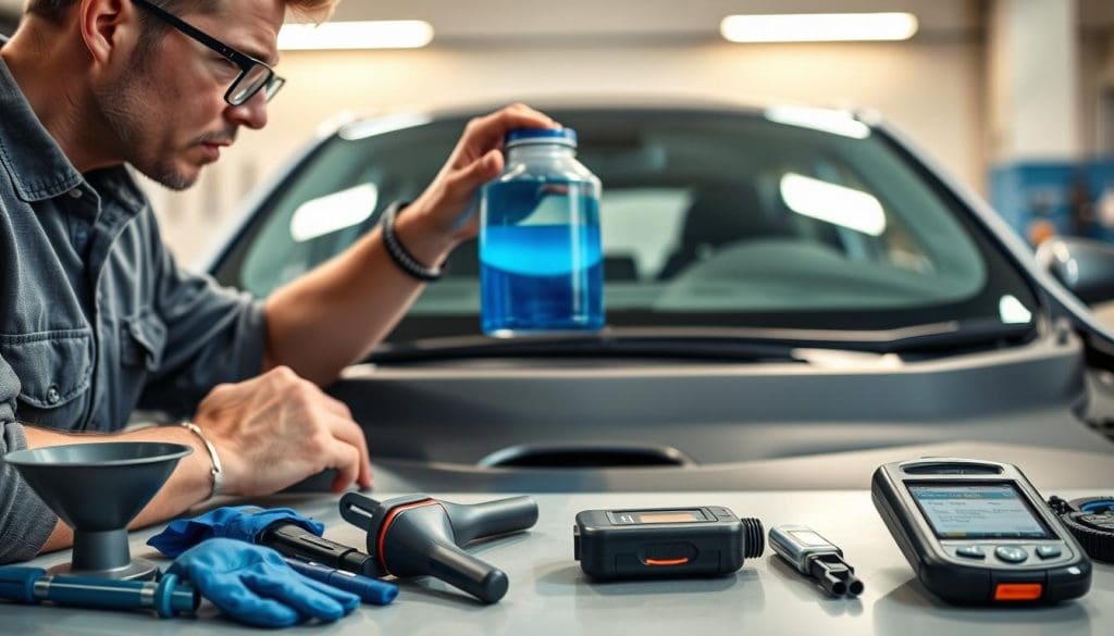 coolant level checks