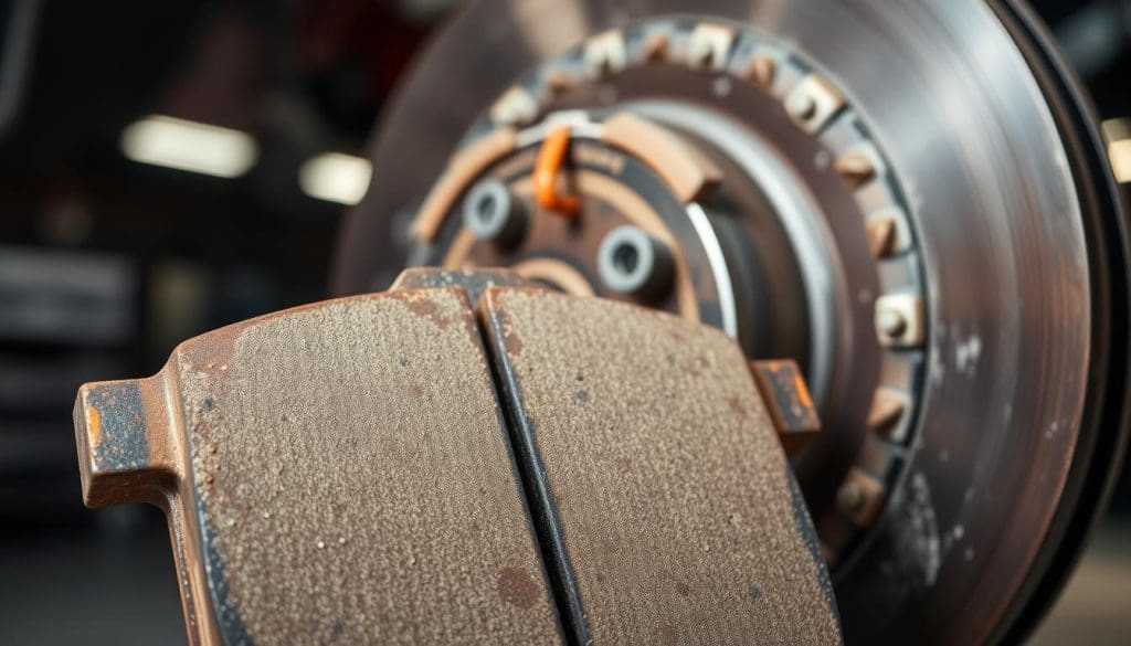 brake pad wear