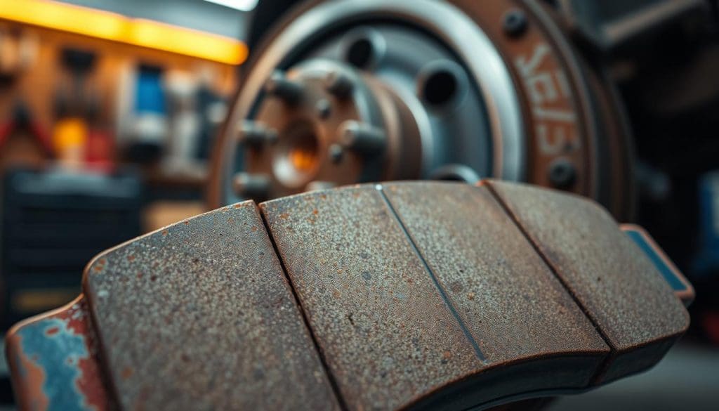 brake pad wear