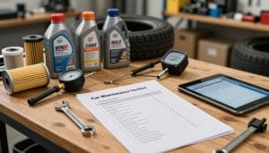 car maintenance checklist