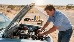 car maintenance tips Texas heat