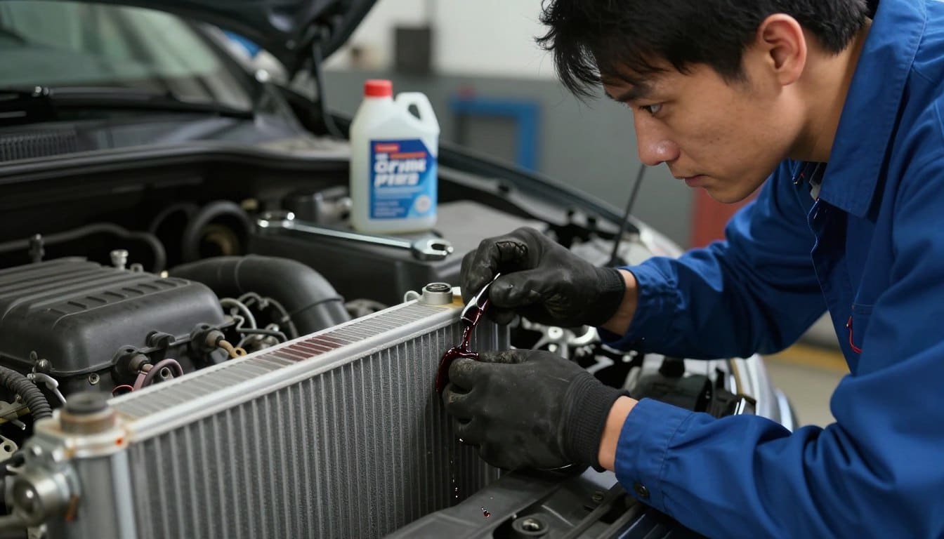 radiator leak repair