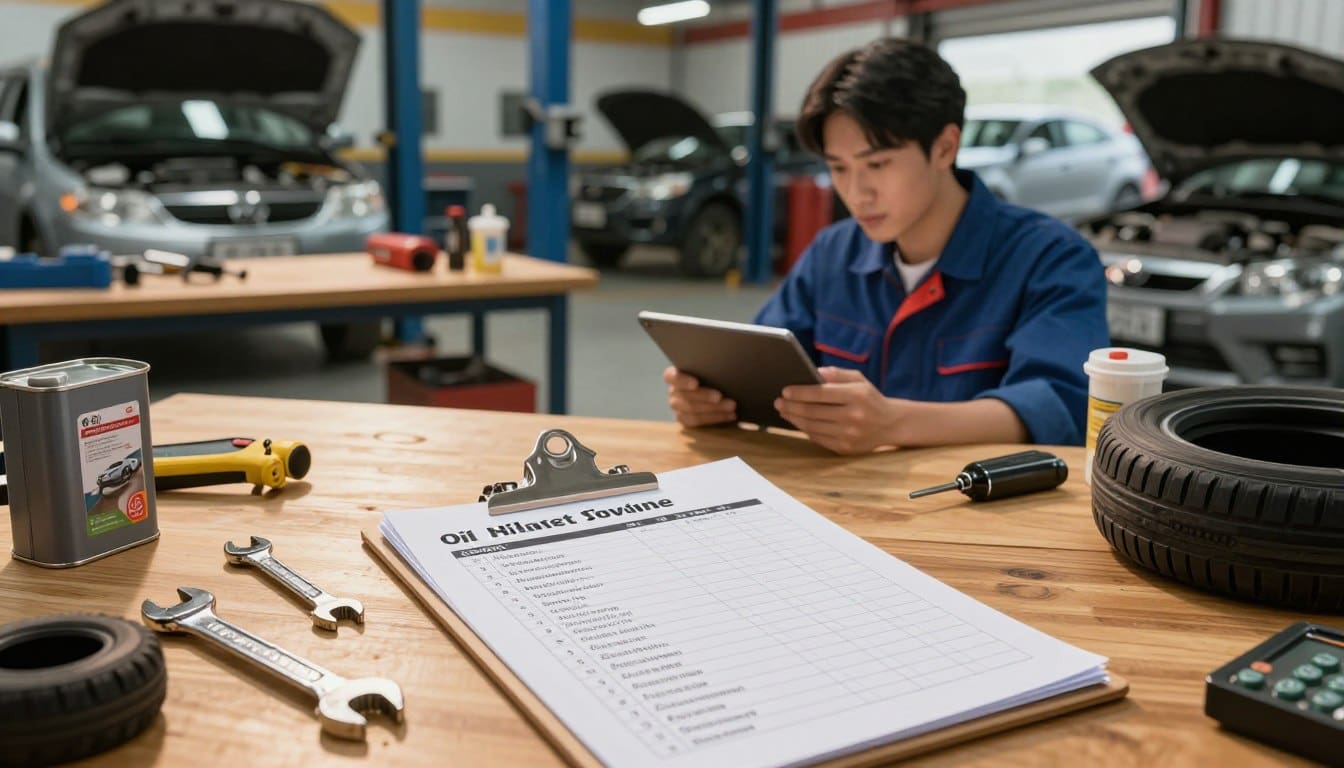 car maintenance schedule