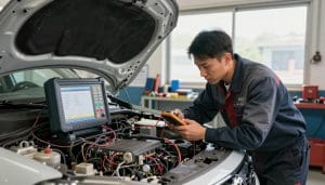 electrical diagnostics car