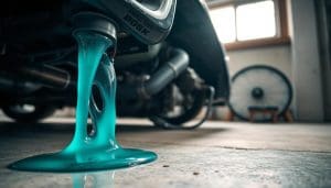 coolant leak symptoms