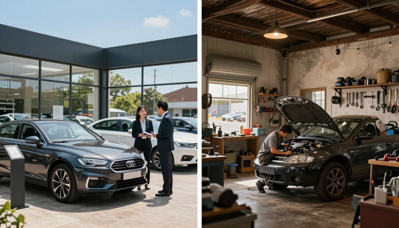 dealership vs independent repair