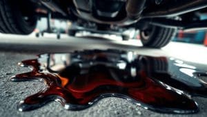 engine oil leak
