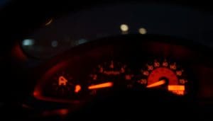 flashing check engine light
