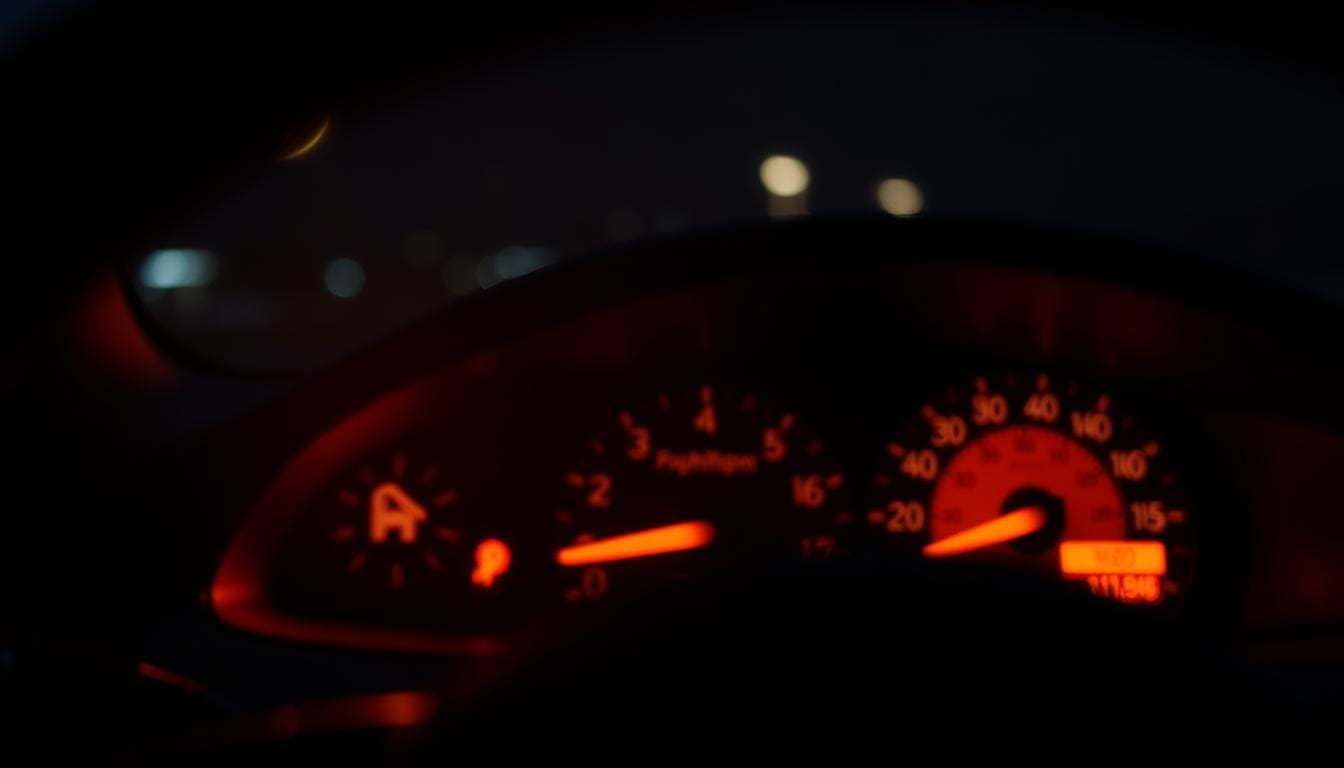 flashing check engine light