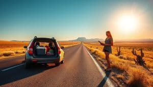 car maintenance before road trip