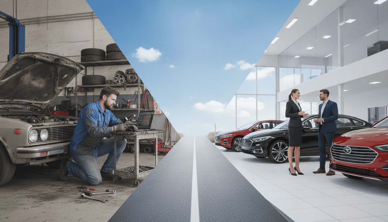 dealership vs independent mechanic