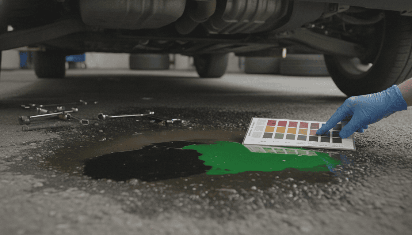 oil leak under car
